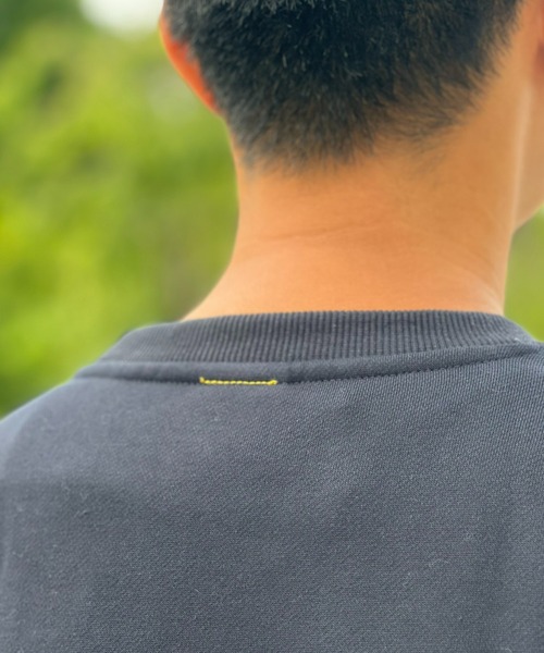 NEW ERA(ニューエラ)の「【NEW ERA】Powered by GORO NAKATSUGAWA(MIN-NANO) Oversized Sweat Crew Neck OS SW CN GORO NEYYAN NVY 裏毛 オーバーサイズド スウェット クルーネック ニューヨーク・ヤンキース ネイビー(スウェット・メンズ・ネイビー・X-LARGE/MEDIUM/LARGE)」の13枚目の写真
