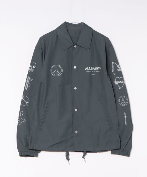 ALLSAINTS（オールセインツ）の「ORBITAL LIGHTWEIGHT COACH JACKET | ORBITAL ライトウェイト コーチ ジャケット（その他アウター・メンズ・ブルー系その他・S/M/L/XS）」の8枚目の写真
