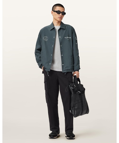 ALLSAINTS（オールセインツ）の「ORBITAL LIGHTWEIGHT COACH JACKET | ORBITAL ライトウェイト コーチ ジャケット（その他アウター・メンズ・ブルー系その他・S/M/L/XS）」の3枚目の写真