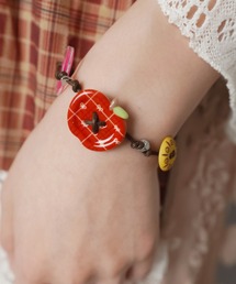 SPINNS | 紐ブレスレット/アップルボタン/NEO森ガール(ブレスレット)