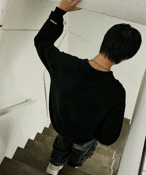 UMBRO（アンブロ）の「KNIT POLO SWEATER/ニットポロセーター/UMBRO