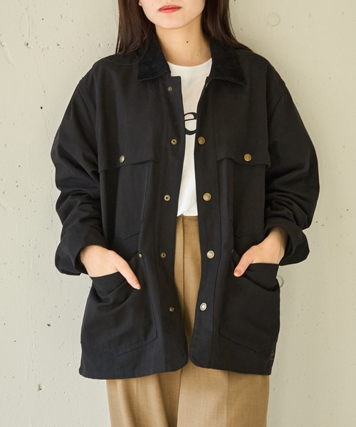 ARMY TWILL（アーミーツイル）の「【ARMY TWILL】Duck Logger Jacket（その他アウター・レディース・ネイビー/ブラック・S）」の15枚目の写真