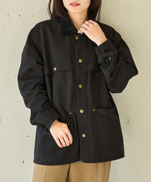 ARMY TWILL（アーミーツイル）の「【ARMY TWILL】Duck Logger Jacket（その他アウター・レディース・ネイビー/ブラック・S）」の11枚目の写真