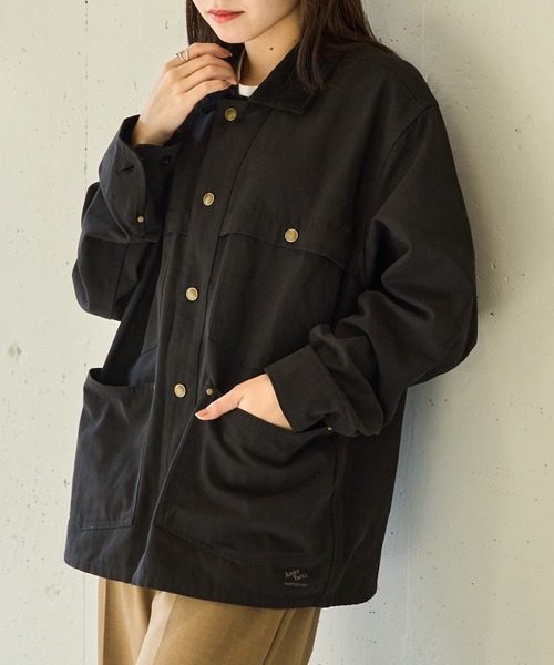 ARMY TWILL（アーミーツイル）の「【ARMY TWILL】Duck Logger Jacket（その他アウター・レディース・ネイビー/ブラック・S）」の12枚目の写真
