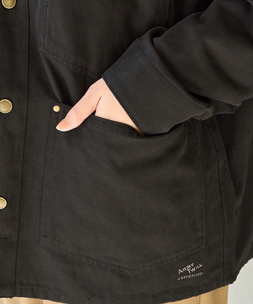 ARMY TWILL（アーミーツイル）の「【ARMY TWILL】Duck Logger Jacket（その他アウター・レディース・ネイビー/ブラック・S）」の22枚目の写真