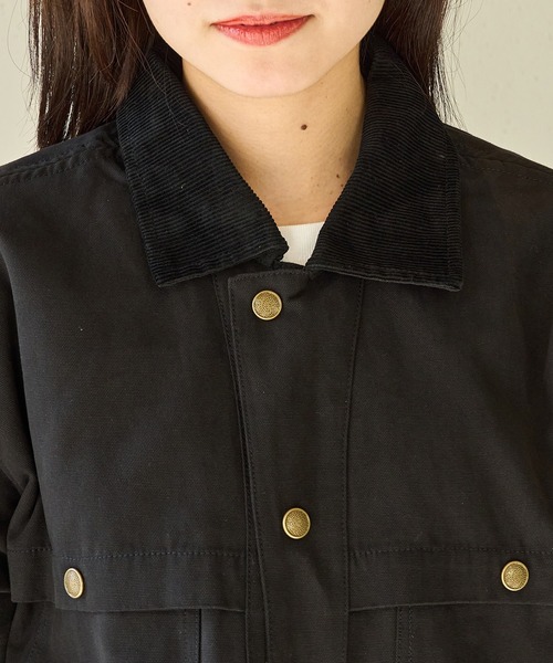 ARMY TWILL（アーミーツイル）の「【ARMY TWILL】Duck Logger Jacket（その他アウター・レディース・ネイビー/ブラック・S）」の19枚目の写真
