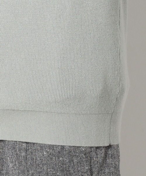 セール】片畦編みリブクルーネックニット（ニット/セーター）｜Grand