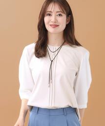 Reflect | 【体型カバー/腰周りカバー】長め丈プルオーバージャージ(Tシャツ/カットソー)