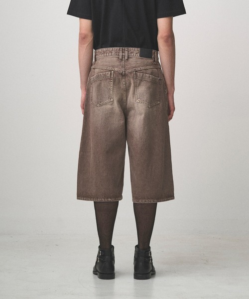 Juha(ユハ)の「DENIM HALF SHORTS(デニムパンツ・メンズ・ライトブラウン/ブラック/ライトインディゴブルー・2/3/4)」の18枚目の写真