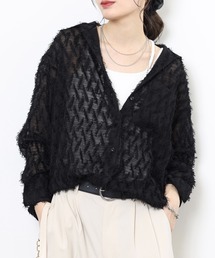 hunch フェザーライク シアーシャツ