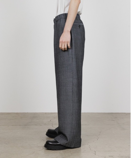 marka（マーカ）の「WIDELEG EASY PANTS（スラックス・メンズ・ブラック/その他2・1/2）」の5枚目の写真