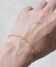 SENTI（センティ）の「SENTI FINE MARINA CHAIN BRACELET GD  マリーナチェーン細ブレスレット ゴールド（ブレスレット）」