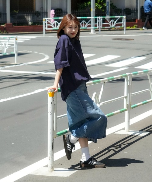 JEANS MATE（ジーンズメイト）の「【PRO5/プロファイブ】SUPER HEAVY 6.7oz 半袖 カットソー クルーネック Tシャツ ヘビーオンス（Tシャツ/カットソー・メンズ・ネイビー/ブラック/ホワイト・LARGE/X-LARGE/XX-LARGE/MEDIUM）」の21枚目の写真