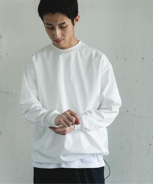 セール】URD Drawstring Long-Sleeve T-shirts（Tシャツ/カットソー