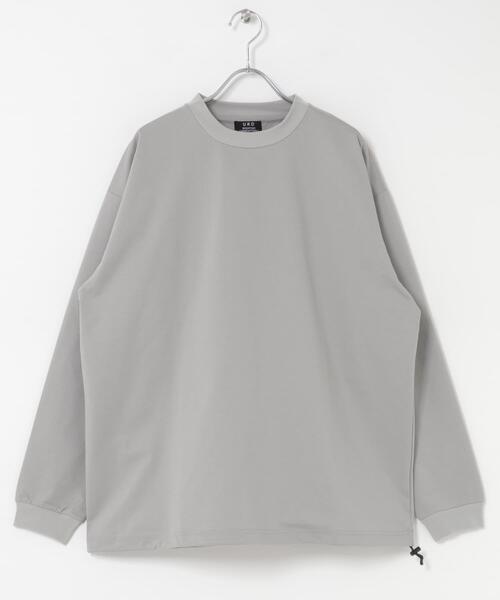 URBAN RESEARCH DOORS(アーバンリサーチドアーズ)の「URD Drawstring Long-Sleeve T-shirts(Tシャツ/カットソー・メンズ・ホワイト/チャコールグレー/グレー・MEDIUM/LARGE)」の10枚目の写真