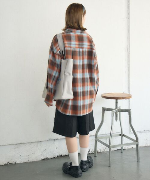 ヴィンテージ ブラウス アウター チェック レトロ 個性派 カラフル Y2K RETROGIRL ブラウス シャツ 「新色追加」アソートチェックシャツ