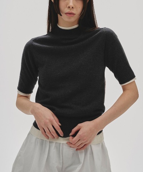 TODAYFUL Halfsleeve Highgauge Knit 12520513