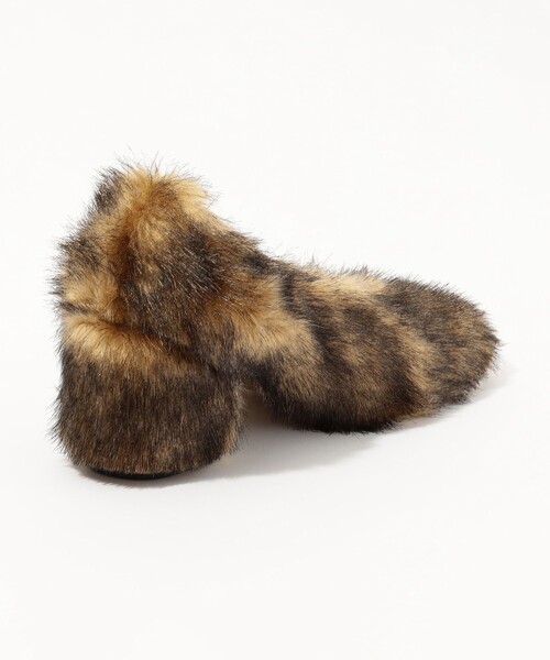 Pippichic（ピッピシック）の「PIPPICHIC BANBI フェイクファー パンプス（パンプス・レディース・ブラウン系その他・37.5/36.5/35.5）」の5枚目の写真