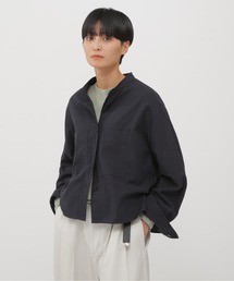 【美品】MHL 長袖シャツ　ブラウス MHL. ブラウス シャツ COTTON RAMIE POPLIN レディース