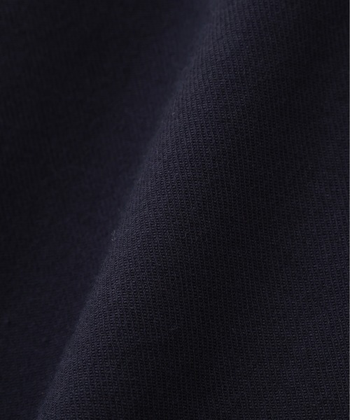 MHL.（エムエイチエル）の「FINE COTTON WOOL TWILL（シャツ/ブラウス・レディース・ネイビー/ホワイト・2/1）」の10枚目の写真
