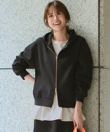 23区 L（ニジュウサンクオオキイサイズ）の「【洗える】コットンエアーダンボール コクーン フーディー（パーカー）」