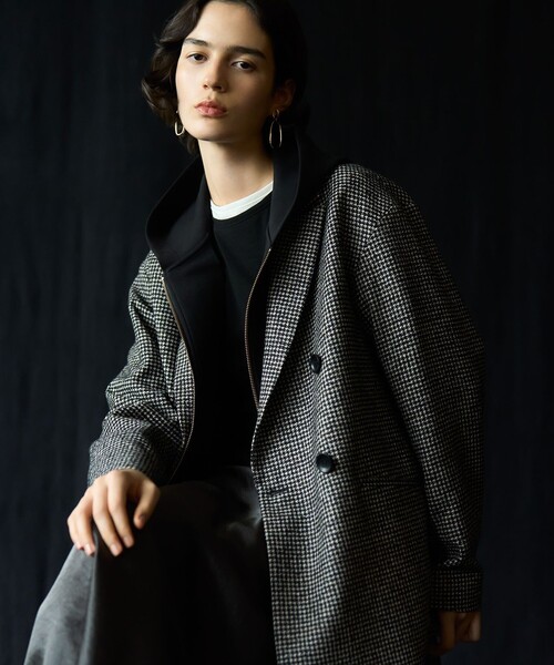 23区今季新品【洗える】コットンエアーダンボール コクーン フーディー 洗える】コットンエアーダンボール コクーン フーディー（パーカー