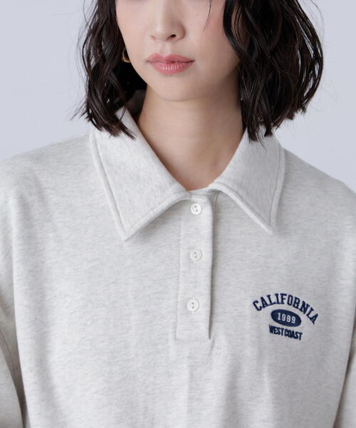 FREE'S MART（フリーズマート）の「ポロスウェットプルオーバー（スウェット・レディース・ホワイト系その他/グレー系その他・FREE）」の17枚目の写真