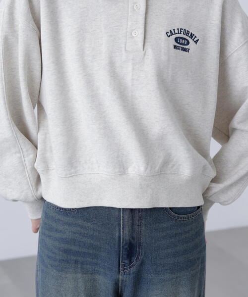 FREE'S MART（フリーズマート）の「ポロスウェットプルオーバー（スウェット・レディース・ホワイト系その他/グレー系その他・FREE）」の19枚目の写真