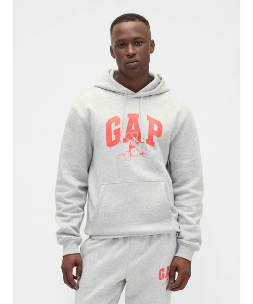 セール】Gap × ディズニー リラックスフィット GAPロゴ パーカー