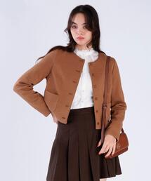 大人気　agnes b. アニエス・ベー　ノーカラージャケット　フランス製 agnes b.｜アニエスベーのノーカラージャケット通販 - ZOZOTOWN