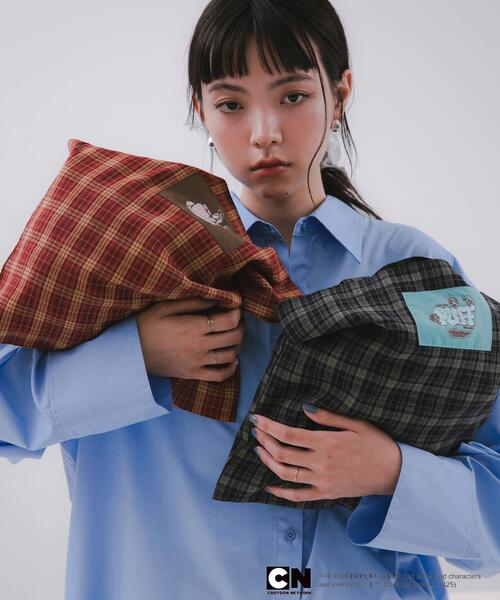 SENSE OF PLACE by URBAN RESEARCH（センスオブプレイスバイアーバンリサーチ）の「『別注』PPG / SENSE OF PLACE　ポケッタブルトート（トートバッグ・レディース・レッド系その他/ブルー系その他・ONE）」の8枚目の写真