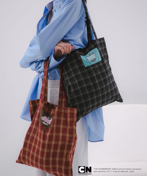 SENSE OF PLACE by URBAN RESEARCH（センスオブプレイスバイアーバンリサーチ）の「『別注』PPG / SENSE OF PLACE　ポケッタブルトート（トートバッグ・レディース・レッド系その他/ブルー系その他・ONE）」の9枚目の写真