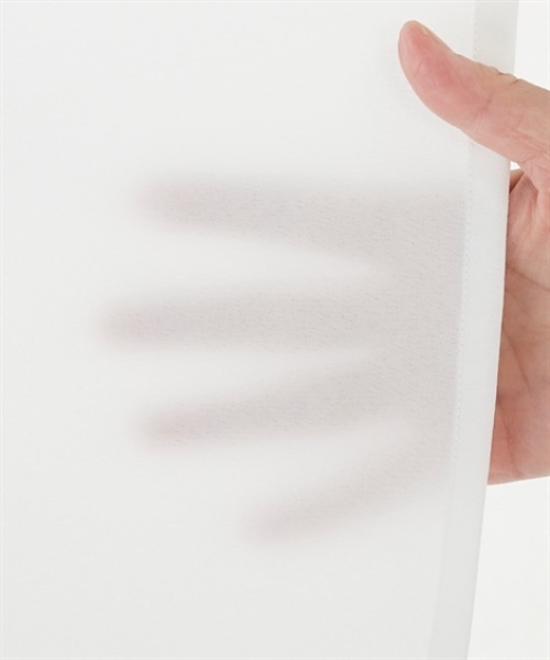 nissen（ニッセン）の「シャーリングデザインシャツチュニック（その他トップス・レディース・ブラック/ブルー/オフホワイト・S/M/L/LL）」の6枚目の写真