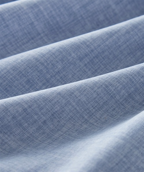 nissen（ニッセン）の「シャーリングデザインシャツチュニック（その他トップス・レディース・ブラック/ブルー/オフホワイト・S/M/L/LL）」の4枚目の写真