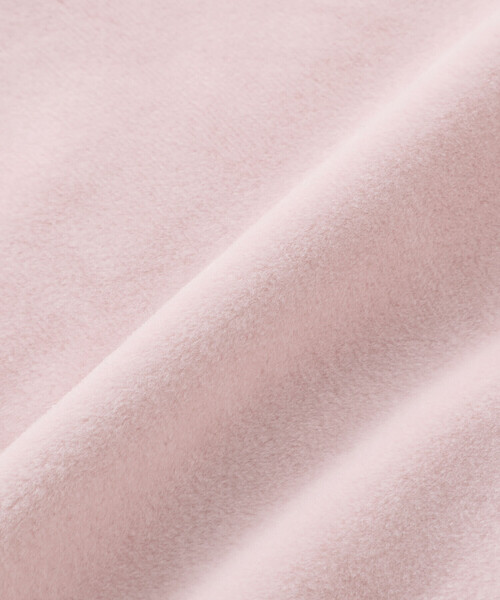 SLAP SLIP BABY（スラップスリップベビー）の「フリルラウンド切り替えベロア2WAYオールベビー(50~70cm)（ロンパース・キッズ・オフホワイト/ピンク・FREE）」の16枚目の写真