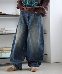 PBLIM | 《UNISEX》スラブブリーチデニム(デニムパンツ)