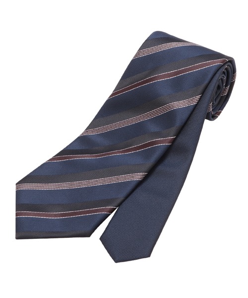 TOKYO SHIRTS（トウキョウシャツ）の「チェンジタイ ベーシックネクタイ（ネクタイ・メンズ・ブラウン系1/ネイビー系1/ブルー/ネイビー系2/ブラウン系3/ネイビー系3/ネイビー系4/ブラウン系2・FREE）」の5枚目の写真