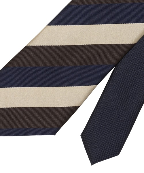 TOKYO SHIRTS（トウキョウシャツ）の「チェンジタイ ベーシックネクタイ（ネクタイ・メンズ・ブラウン系1/ネイビー系1/ブルー/ネイビー系2/ブラウン系3/ネイビー系3/ネイビー系4/ブラウン系2・FREE）」の22枚目の写真