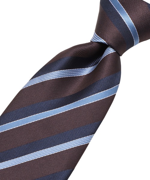 TOKYO SHIRTS（トウキョウシャツ）の「チェンジタイ ベーシックネクタイ（ネクタイ・メンズ・ブラウン系1/ネイビー系1/ブルー/ネイビー系2/ブラウン系3/ネイビー系3/ネイビー系4/ブラウン系2・FREE）」の9枚目の写真