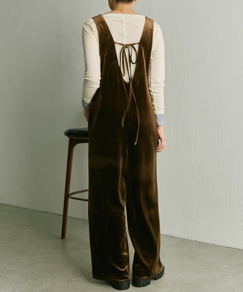 ベロアサロペット【SUM1 STYLE】(その他トップス)|ear PAPILLONNER ベロアサロペット【SUM1 STYLE】(その他トップス)|ear PAPILLONNER