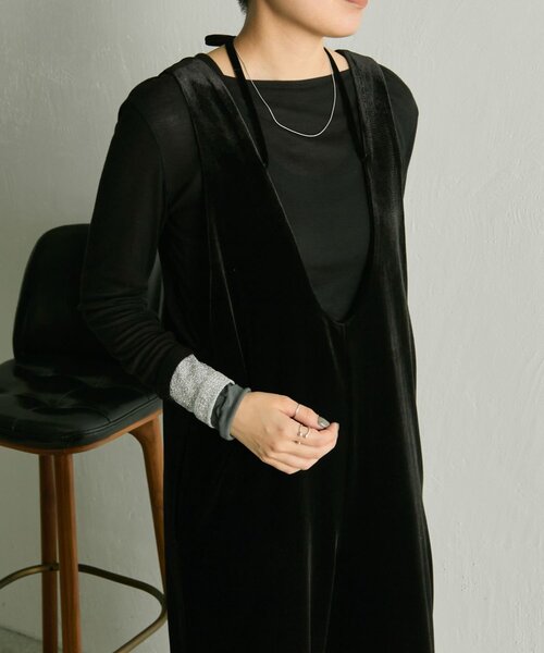 セール】ベロアサロペット【SUM1 STYLE】（その他トップス）｜ear