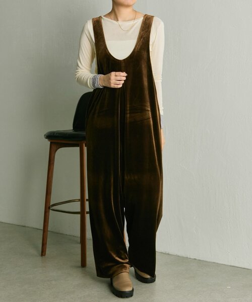 セール】ベロアサロペット【SUM1 STYLE】（その他トップス）｜ear