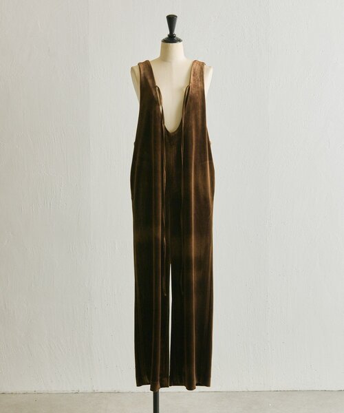 ベロアサロペット【SUM1 STYLE】（その他トップス）｜ear PAPILLONNER