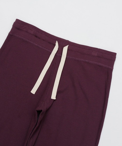HANES(ヘインズ)の「【Hanes】ワッフルロングパンツ セットアップ対応 HW9-C503(その他パンツ・レディース・グレー/レッド/ネイビー・FREE)」の18枚目の写真