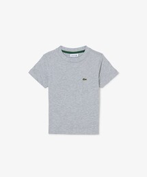 LACOSTE（ラコステ）の「【EC only】JUNIORベーシックワニロゴパッチTシャツ（Tシャツ/カットソー）」