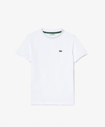 LACOSTE（ラコステ）の「【EC only】JUNIORベーシックワニロゴパッチTシャツ（Tシャツ/カットソー）」
