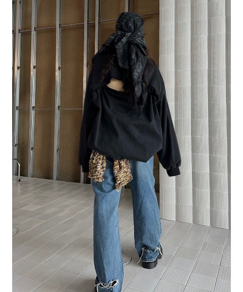 ELCHELE(エルチェレ)の「HEM NOTCH E41 DENIM(デニムパンツ・レディース・インディゴブルー・24/25/26)」の15枚目の写真