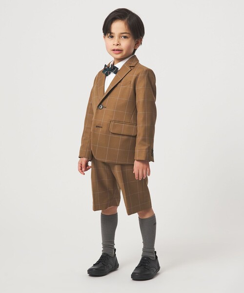 ウィンドペン チェック ジャケット / キッズ 110cm-130cm（スーツ
