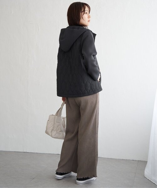 洗濯機で洗える】GOKU楽ダンボールフードコート（ブルゾン）｜ikka