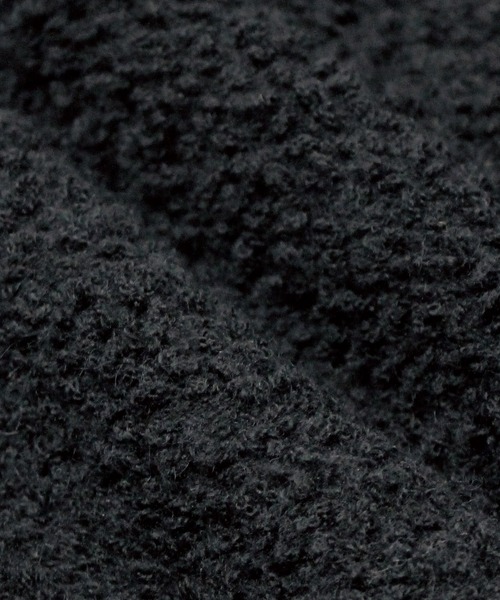 LAVEANGE（ラビアンジェ）の「【洗える】ループニットカーディガン（カーディガン/ボレロ・レディース・チャコールグレー/ブラック・4L/3L/F）」の12枚目の写真